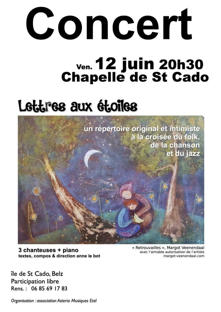 Lettres aux étoiles - affiche 12 juin