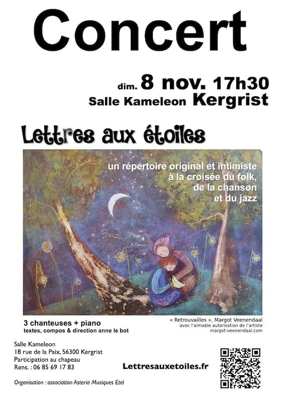Affiche nuits des étoiles